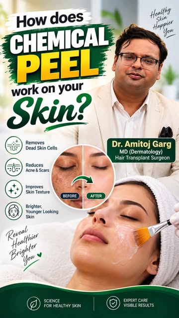 Science Behind Chemical Peels: How They Remove Dead Skin & Acne Scars

Wondering how chemical peels 