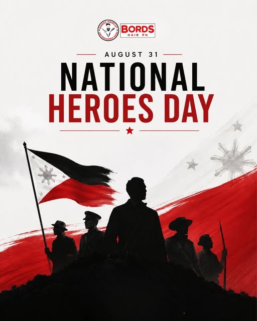 Ngayong National Heroes Day, inaalala natin ang tapang, sakripisyo, at pagmamahal sa bayan ng mga ba