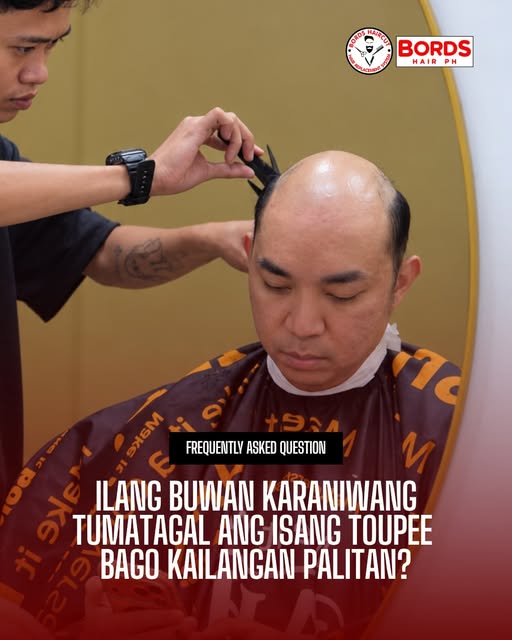 Isa ito sa mga pinaka-common na tanong ng mga unang susubok ng toupee o hair system na madalas namin