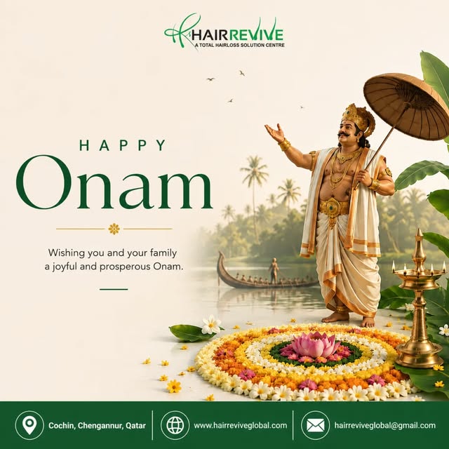 Celebrating the spirit of Onam — a season of happiness, prosperity, and togetherness. 🌸✨

May this 