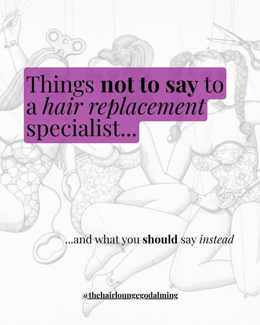 Hair replacement systems practically saved my life. 

Let me explain. 

It wasn’t because I was in n