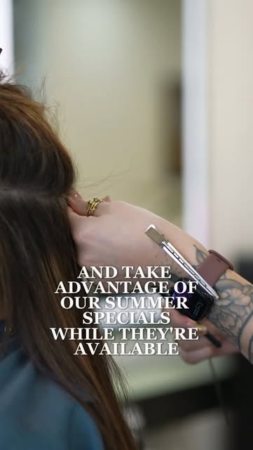 Your summer hair reset starts here. ✨

If your hair is feeling a little overdue for some attention, 