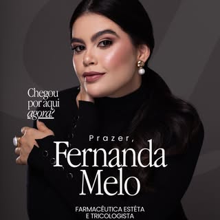 Sou Farmacêutica pela Universidade Federal do Vale do São Francisco, especialista em Estética Avança