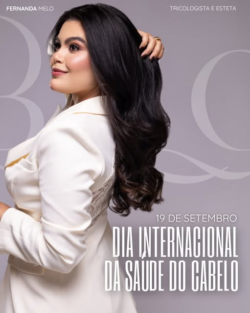 Hoje, 19 de setembro, celebramos o Dia Internacional da Saúde do Cabelo e eu não poderia imaginar um