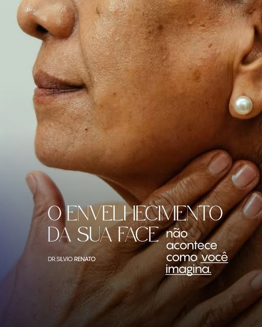 Quando pensamos em envelhecimento facial, é comum acreditar que toda a face envelhece da mesma manei