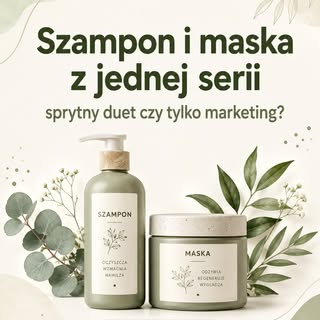 Szampon i maska z jednej serii — naprawdę lepszy duet czy tylko marketing? 🌿

Nie musisz używać pro