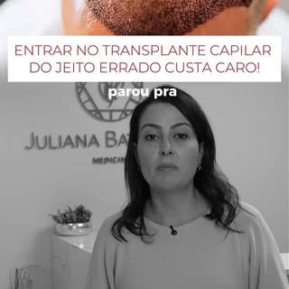 Entrar no transplante capilar não é o problema.
Entrar sem direção… é.

Porque o custo mais alto não