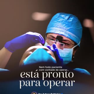 Um dos maiores sinais de maturidade na prática médica… é saber quando NÃO operar.

No transplante ca