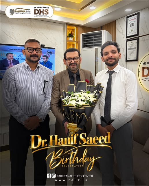 Celebrating Dr. Hanif Saeed! 🎉
Wishing Dr. Hanif Saeed a very Happy Birthday! May this special day 