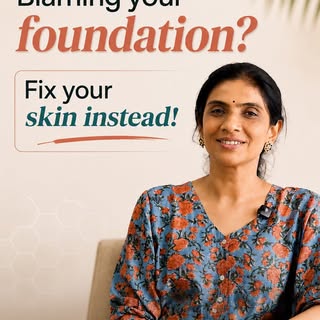 Stop blaming your foundation for cakey makeup healthy skin with targeted dermatological care and tin