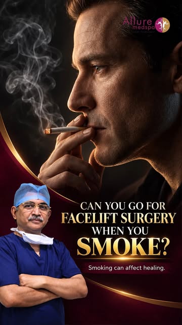 Can you have a facelift if you smoke?

Smoking and facelift surgery are a serious safety concern.

N