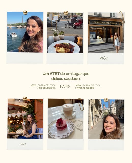 Um #TBT de Paris, mas com a certeza de que algumas viagens ficam para sempre na memória.

Entre novo