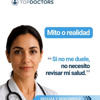 👀 Sentirte bien no siempre significa que todo esté bien.

🫀 Algunas enfermedades pueden avanzar en