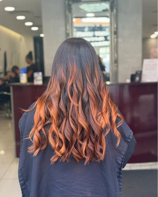 Vivid colour with serious impact 🧡💜

Another stunning transformation by Katie at our Caversham sal