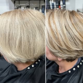 Adding some life back to summer hair.
Summer sun causes fading,☀️
August is the time for bringing ba