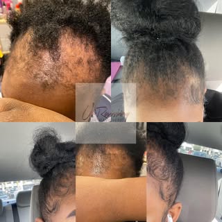 Sitting here in tears at this amazing before and after my client just sent me!! Lord I thank you for