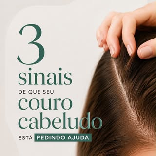 Seu cabelo começa a ser cuidado pela raiz.
