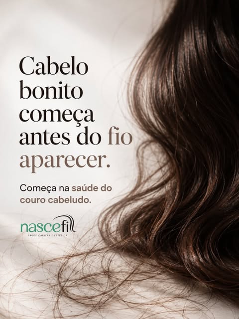 Cuidar do cabelo vai muito além dos fios. 

É no couro cabeludo que tudo começa. Por isso, observar 