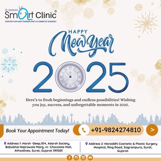 Cheers to a New Year full of self-love, transformation, and flawless beauty! Dr. Atodaria’s Smart Cl