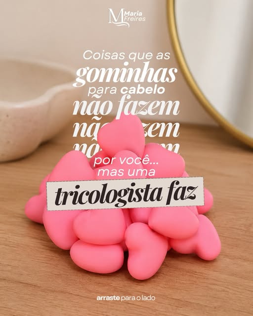 O que as gominhas NÃO fazem por você — segundo uma tricologista?

🍬 Elas não investigam por que seu