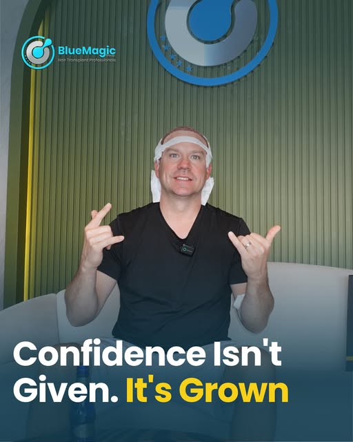 Confidence isn’t something you’re born with it’s something you build.
💙
Every graft, every detail, 