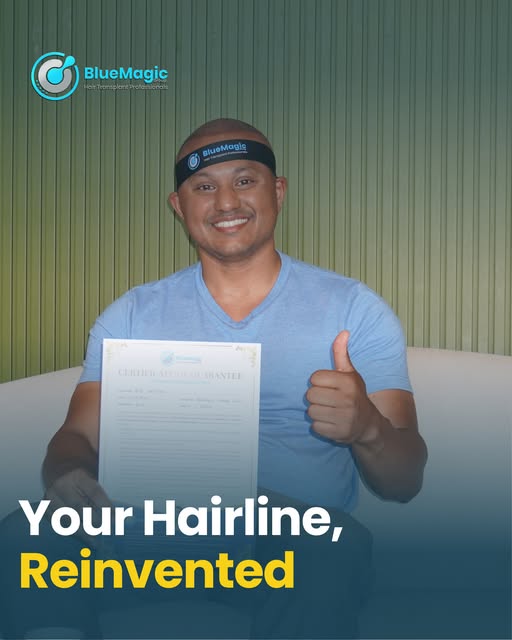 Your hairline says more than you think.
💙
A well-designed hairline doesn’t just change how you look