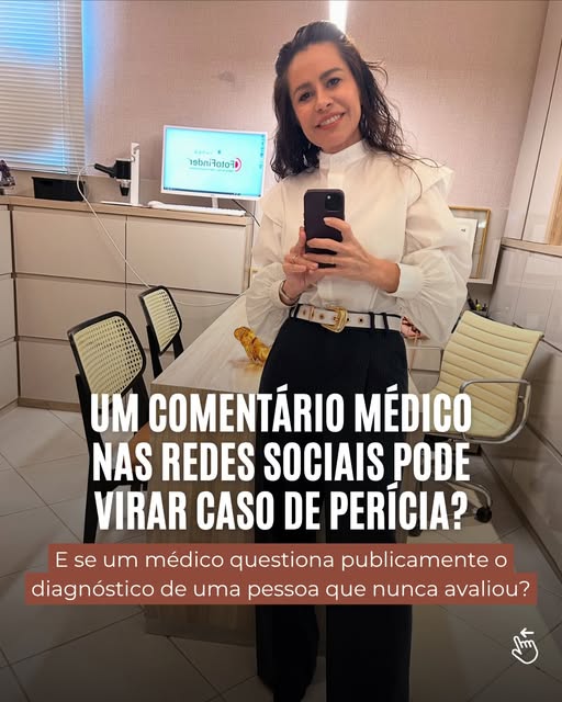 Nas redes sociais, conhecimento técnico não elimina os limites éticos da atuação médica.
Comentar so