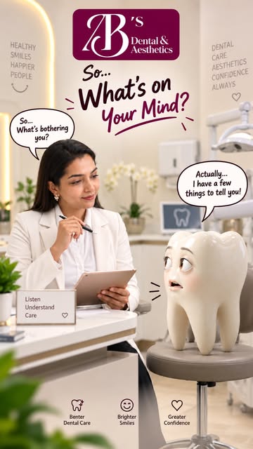 🦷🎤 We interviewed a tooth… and it had A LOT to say! 😂

“Na gurinchi konchem care teesukunte bagun