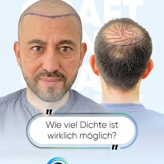 Niemand glaubt, dass das nur 1 Sitzung ist…

Große kahle Fläche, maximale Dichte und eine natürliche