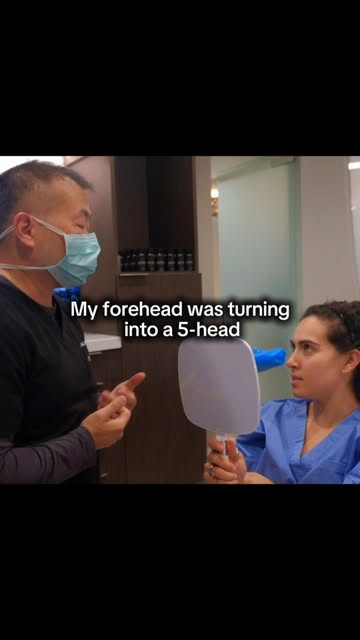 A lower hairline can make a bigger difference than you might think. ✨ Hairline lowering with a hair 