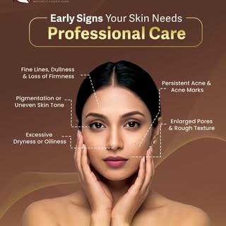 Early signs your skin needs professional care.

From fine lines and dullness to pigmentation, acne, 