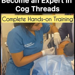 “Ready to elevate your aesthetic skills? Join our Cog Thread Training at CCFA.foundation and master 