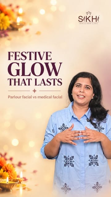 Planning to glow for the festive season? Here's the honest truth your parlour won't tell you. ✨

A r