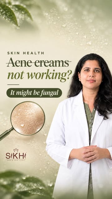 Not every pimple is a pimple 👀 some are fungal 👇

If your bumps show up mostly where you sweat, li