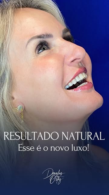 ✨ Natural — e não artificial. Esse é o verdadeiro luxo.

A maioria das pacientes que me procura pela