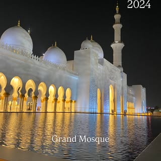 TBT - I love learn different cultures. Undoubtedly, it was a privilege to visit the Grand Mosque in 