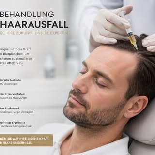 Eine PRP-Behandlung (Platelet-Rich Plasma) ist eine Methode, bei der dein eigenes Blut genutzt wird,