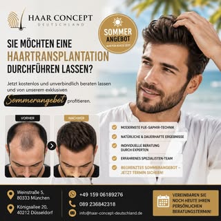 Sie möchten eine Haartransplantation und sind unsicher, ob Sie dafür geeignet sind? Wir von Haar Con
