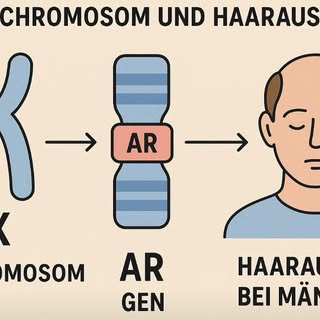 Wissenswert

Der erblich bedingte Haarausfall bei Männern (androgenetische Alopezie) wird oft über d