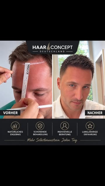 Heute zeigen wir euch einen zufriedenen Patienten nach seiner Haartransplantation.
Er befindet sich 
