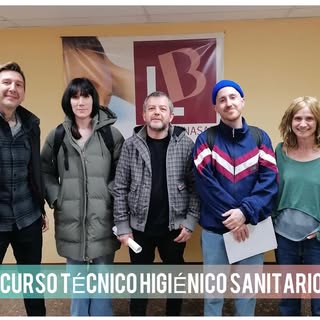 Curso de MODULO DE ACTUALIZACION de la FORMACION  DE TECNICO HIGIENICO SANITARIO que celebramos ayer