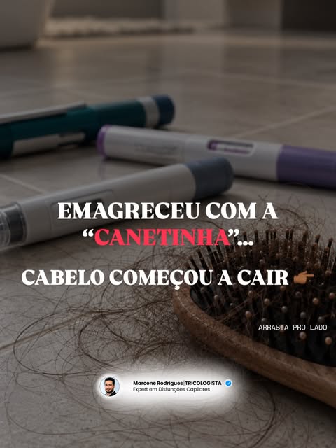 “Comecei a usar a canetinha e meu cabelo começou a cair.”

Essa associação já está aparecendo nos es