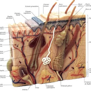 Anatomia do couro cabeludo #pele #anatomia #estetica #courocabeludo #skin #esteticista #amor #beauty