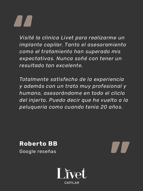 Las experiencias de nuestros pacientes también hablan por nosotros. Leer sus reseñas, conocer cómo h