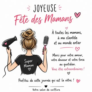 💝Toute l'équipe vous souhaite une bonne fête des mères et merci pour votre fidélité et confiance à 