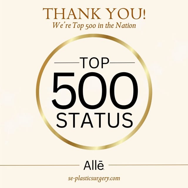 ✨ We’re honored to be named an Allergan Aesthetics Top 500 provider! ✨

Thanks to you, Southeastern 