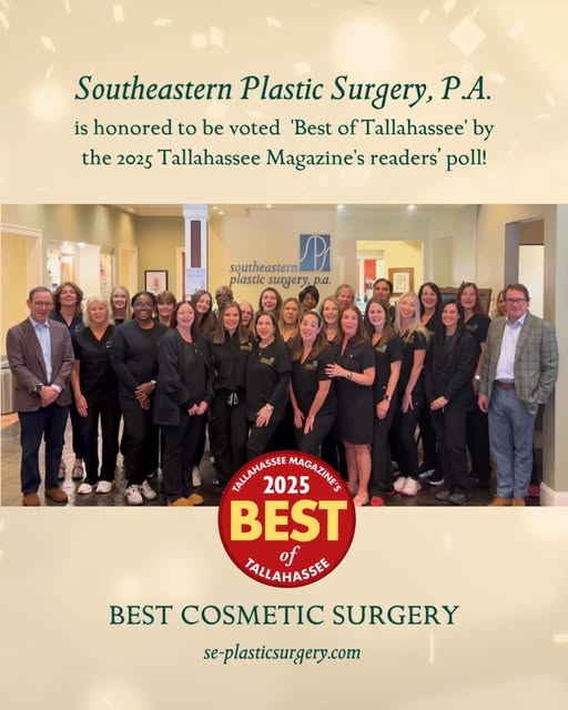 We're honored to announce that Southeastern Plastic Surgery has been named "Best Cosmetic Surgery in