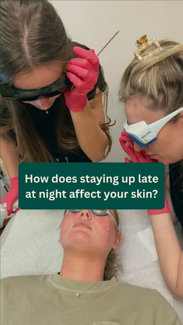 Burning the candle at both ends? Your skin might be paying the price 👀

Late nights don’t just leav