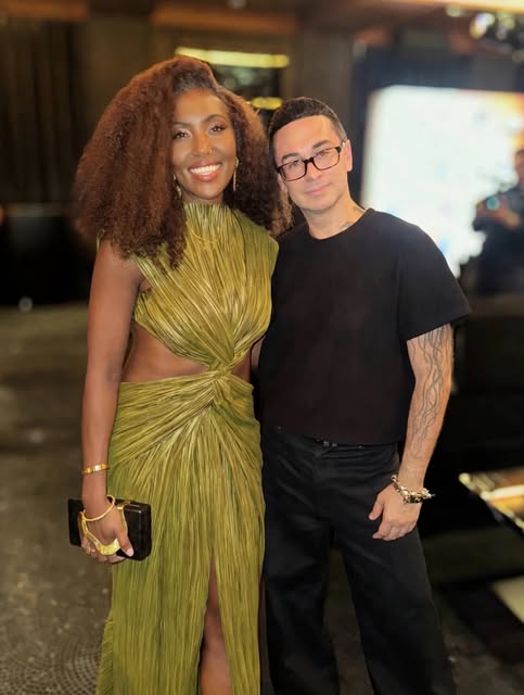 Ok kids, am I cool yet? I had the great honor to moderate a panel with theeee Christian Siriano and 