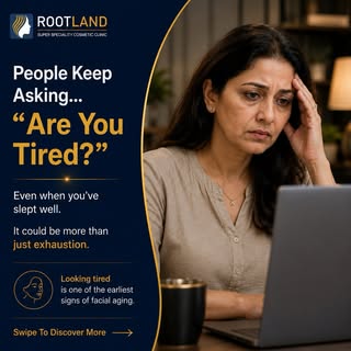 People keep asking if you’re tired... even when you’re not?

Sometimes it’s not stress.
Sometimes it